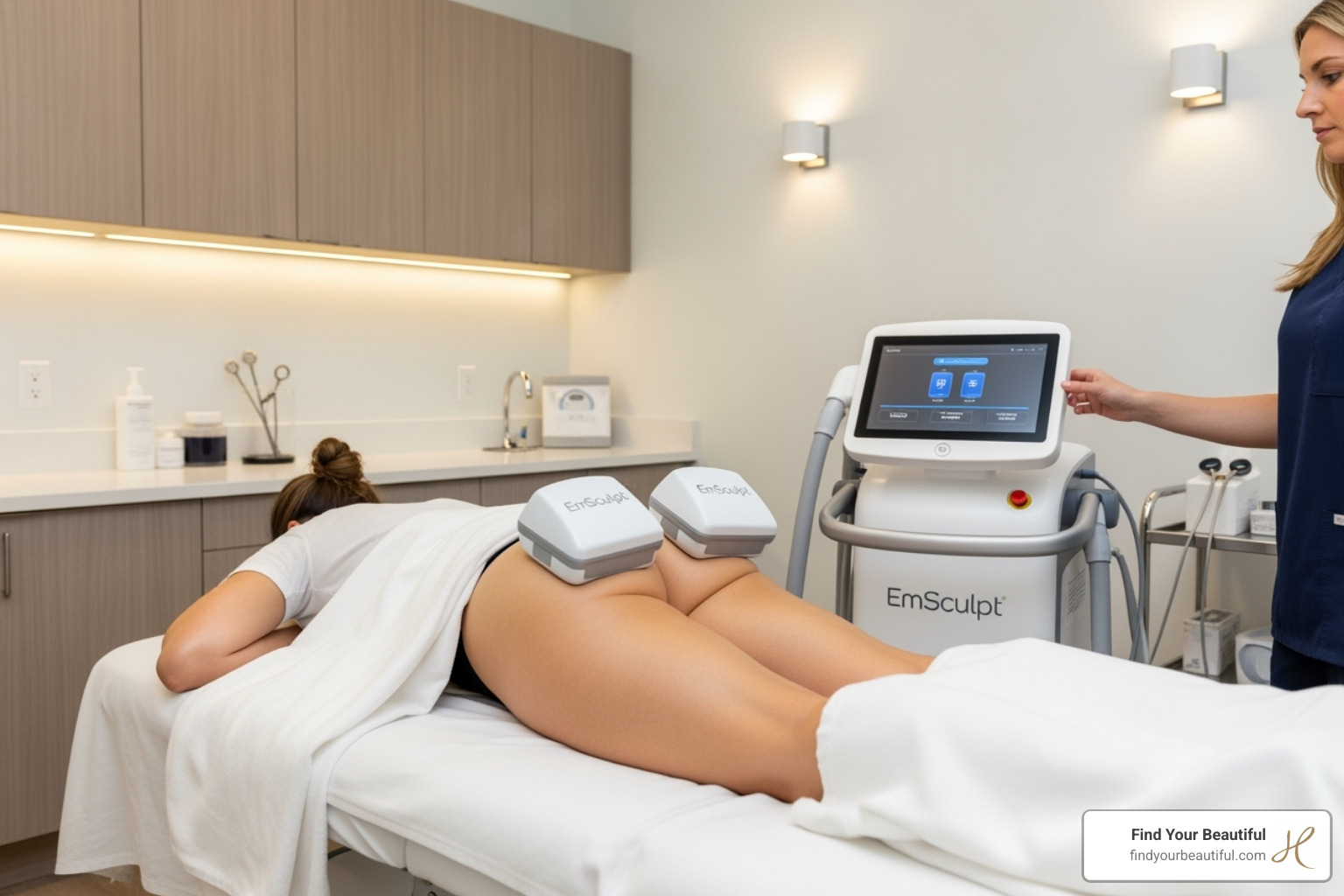 EmSculpt butt lift